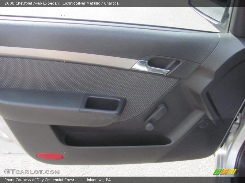 Cosmic Silver Metallic / Charcoal 2008 Chevrolet Aveo LS Sedan