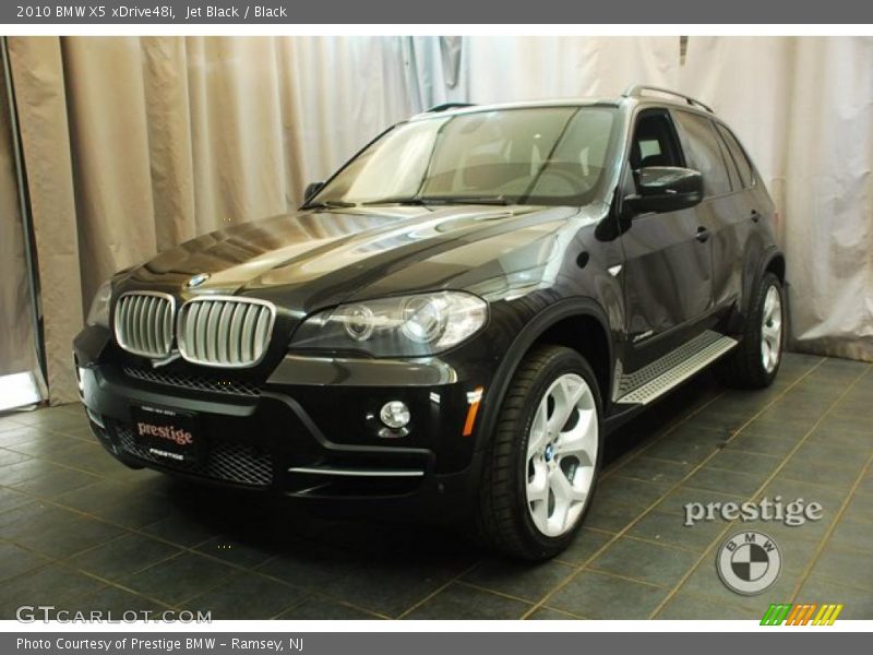 Jet Black / Black 2010 BMW X5 xDrive48i