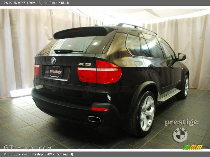 Jet Black / Black 2010 BMW X5 xDrive48i