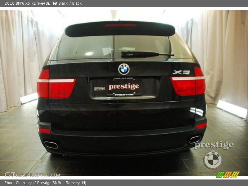 Jet Black / Black 2010 BMW X5 xDrive48i