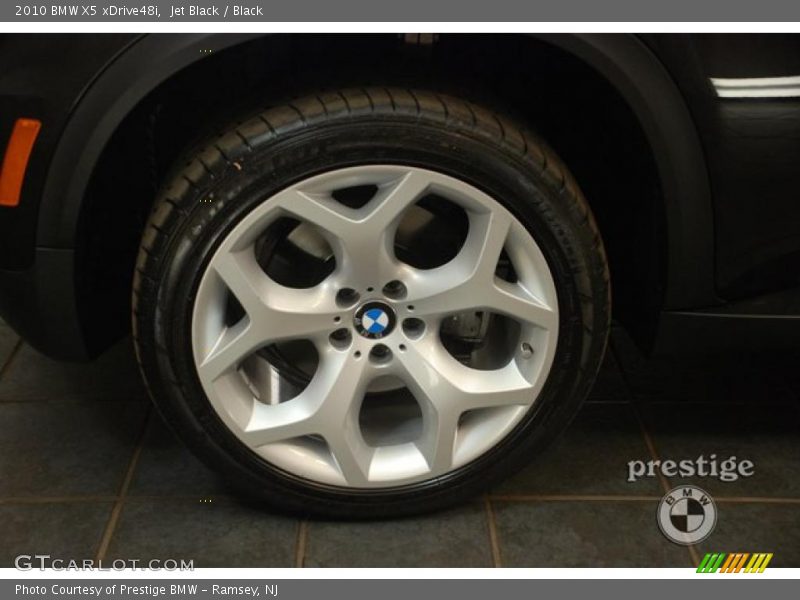 Jet Black / Black 2010 BMW X5 xDrive48i
