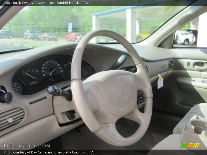Light Sandrift Metallic / Taupe 2001 Buick Century Custom