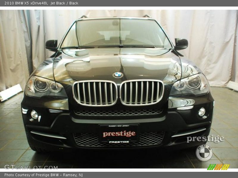 Jet Black / Black 2010 BMW X5 xDrive48i