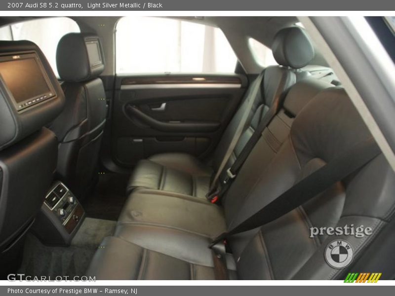 Light Silver Metallic / Black 2007 Audi S8 5.2 quattro