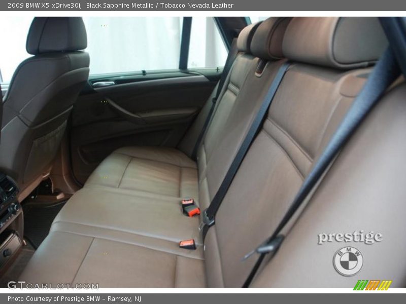 Black Sapphire Metallic / Tobacco Nevada Leather 2009 BMW X5 xDrive30i