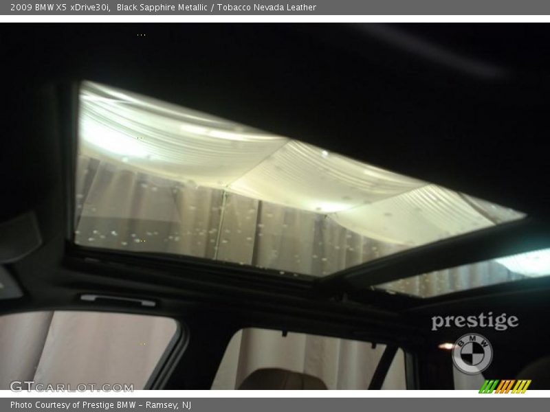 Black Sapphire Metallic / Tobacco Nevada Leather 2009 BMW X5 xDrive30i