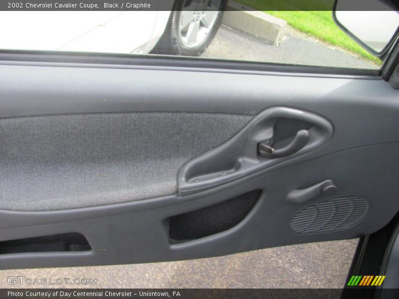 Black / Graphite 2002 Chevrolet Cavalier Coupe