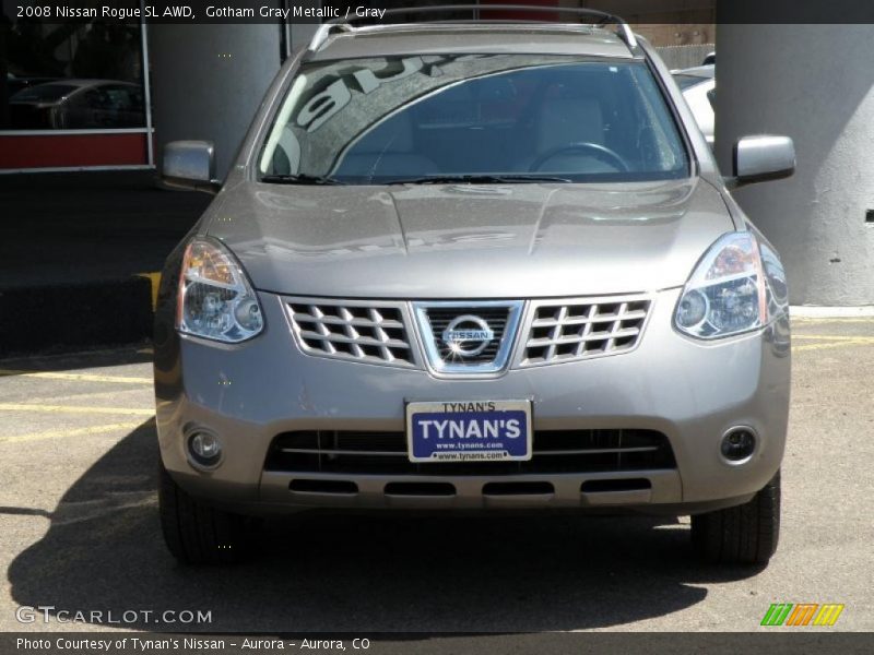 Gotham Gray Metallic / Gray 2008 Nissan Rogue SL AWD