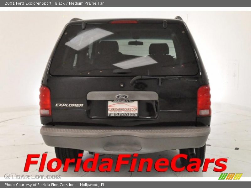 Black / Medium Prairie Tan 2001 Ford Explorer Sport