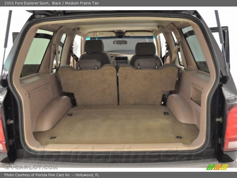 Black / Medium Prairie Tan 2001 Ford Explorer Sport