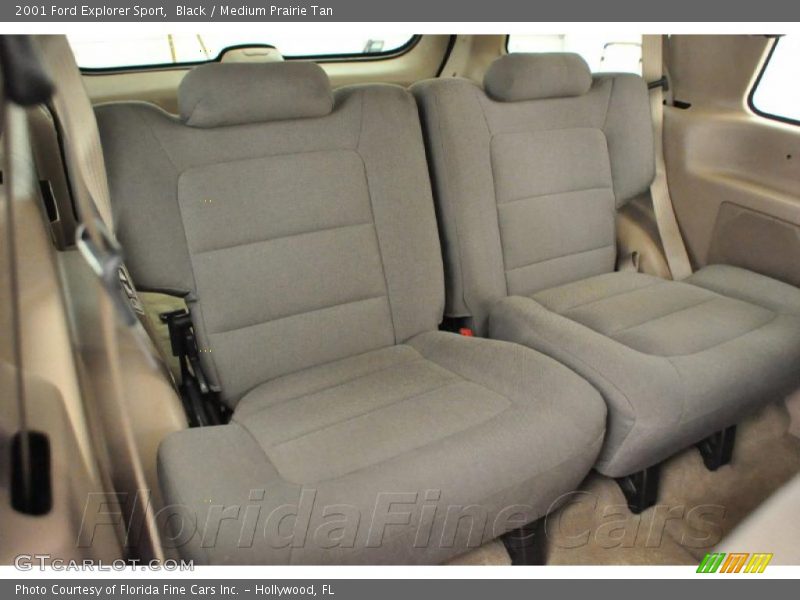 Black / Medium Prairie Tan 2001 Ford Explorer Sport