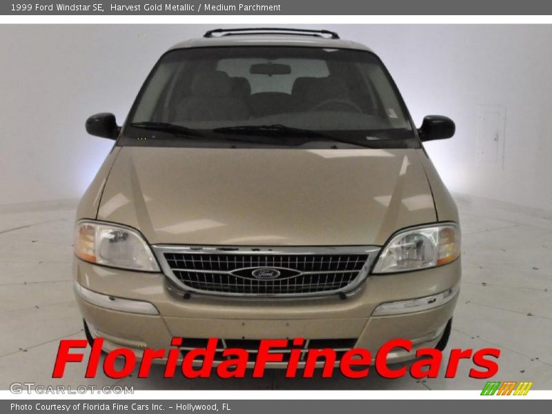Harvest Gold Metallic / Medium Parchment 1999 Ford Windstar SE