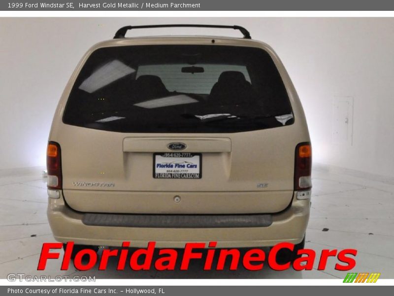 Harvest Gold Metallic / Medium Parchment 1999 Ford Windstar SE