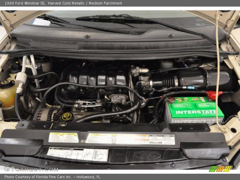 Harvest Gold Metallic / Medium Parchment 1999 Ford Windstar SE