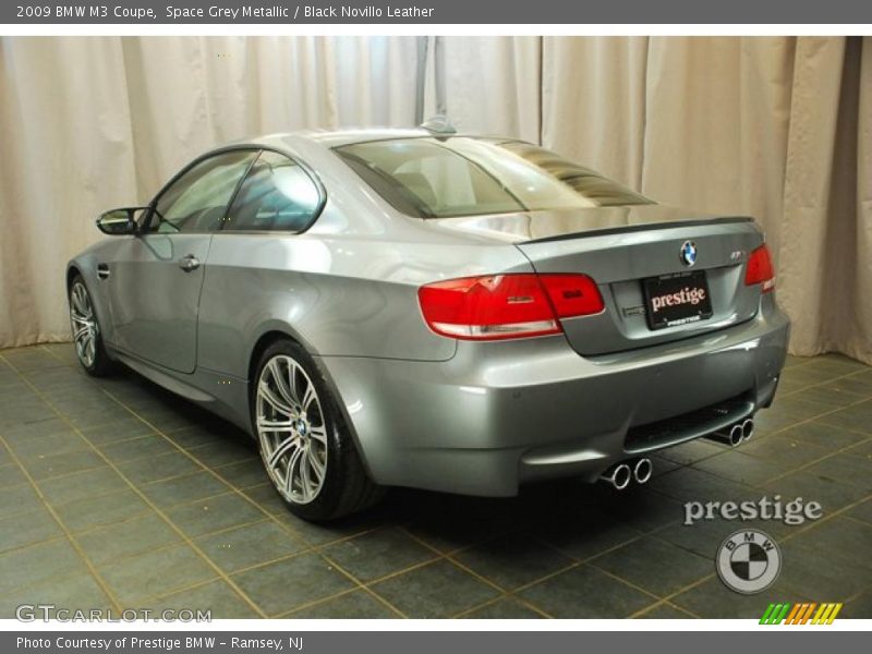 Space Grey Metallic / Black Novillo Leather 2009 BMW M3 Coupe