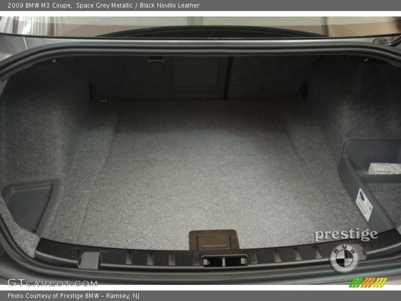 Space Grey Metallic / Black Novillo Leather 2009 BMW M3 Coupe