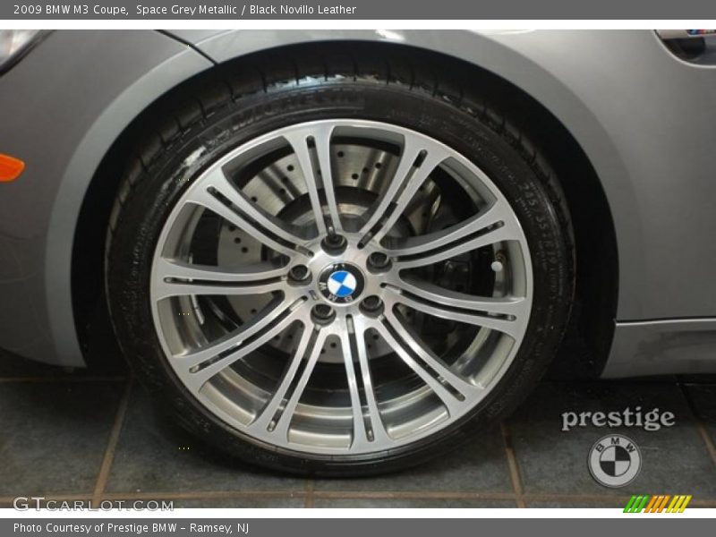 Space Grey Metallic / Black Novillo Leather 2009 BMW M3 Coupe