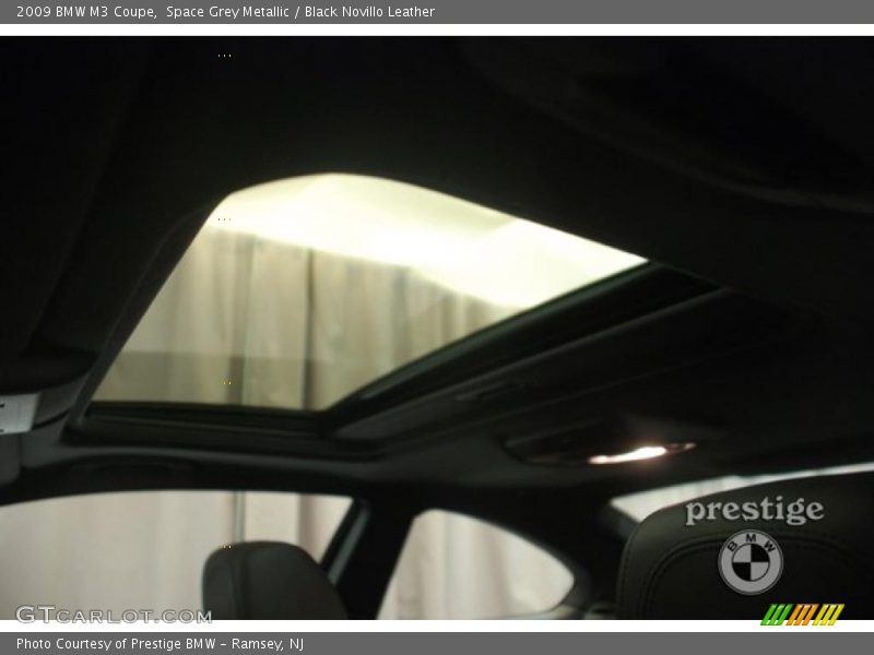 Space Grey Metallic / Black Novillo Leather 2009 BMW M3 Coupe