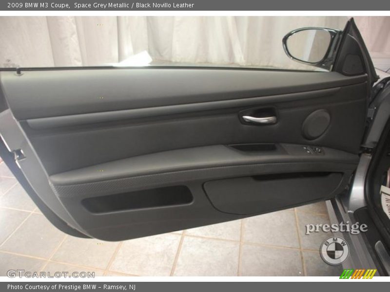 Space Grey Metallic / Black Novillo Leather 2009 BMW M3 Coupe