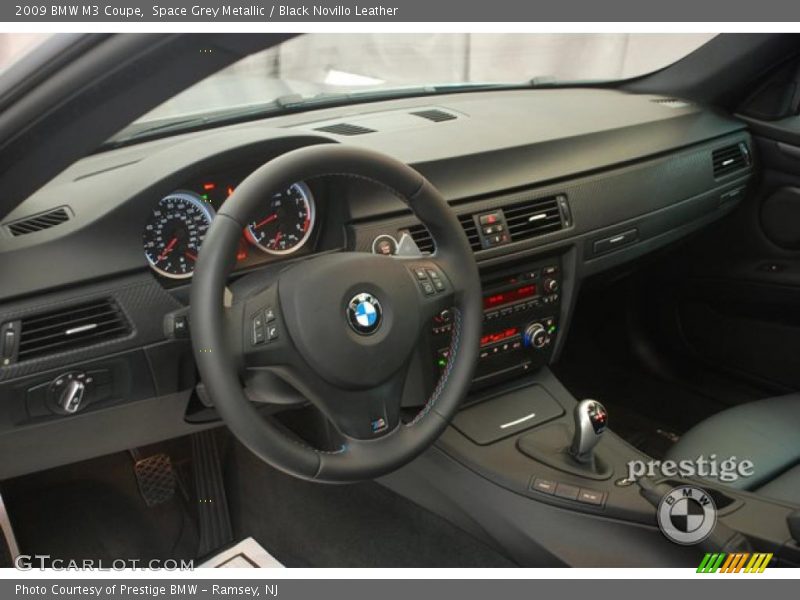 Space Grey Metallic / Black Novillo Leather 2009 BMW M3 Coupe