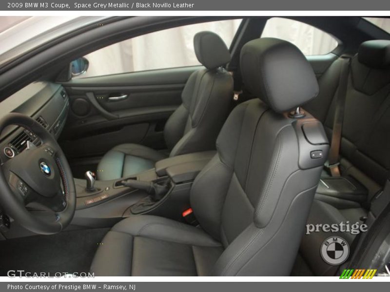Space Grey Metallic / Black Novillo Leather 2009 BMW M3 Coupe