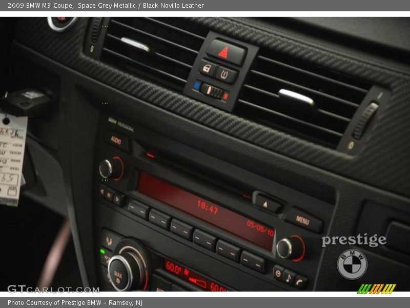 Space Grey Metallic / Black Novillo Leather 2009 BMW M3 Coupe
