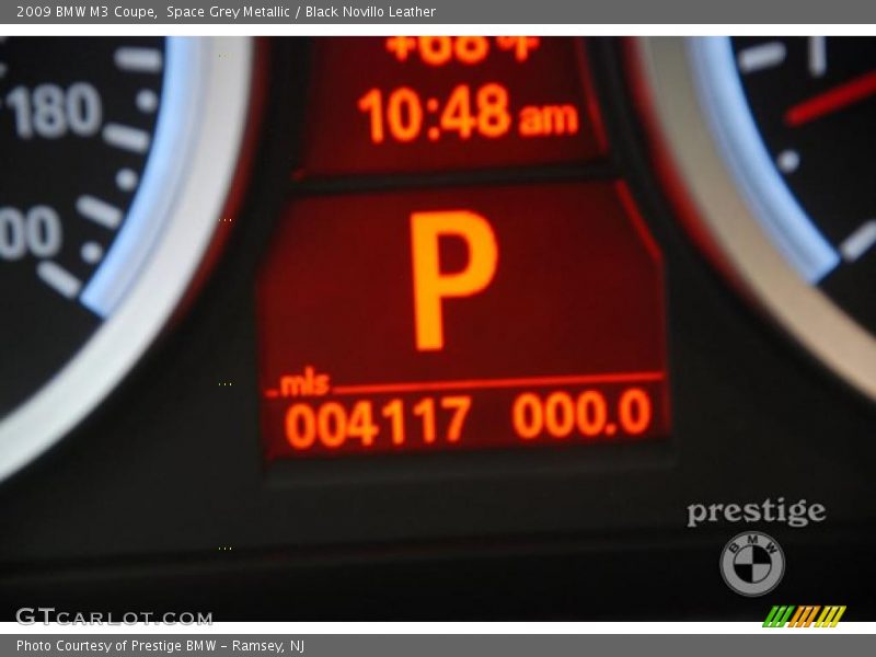 Space Grey Metallic / Black Novillo Leather 2009 BMW M3 Coupe