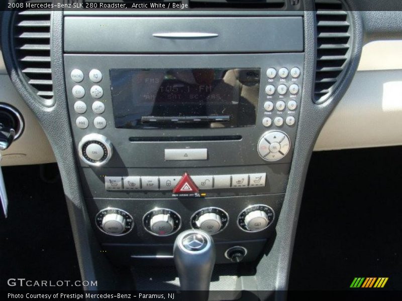Arctic White / Beige 2008 Mercedes-Benz SLK 280 Roadster