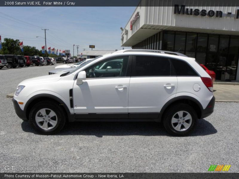 Polar White / Gray 2008 Saturn VUE XE