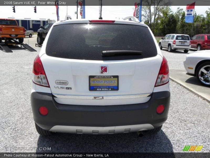 Polar White / Gray 2008 Saturn VUE XE