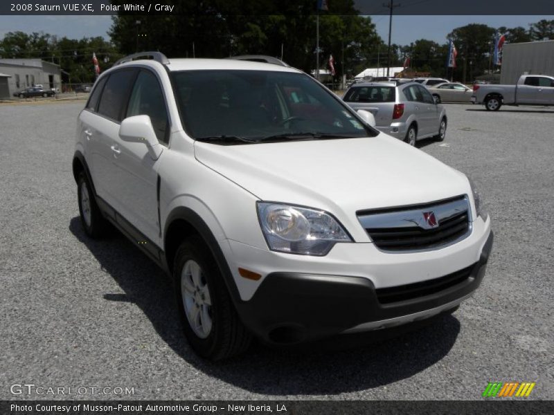 Polar White / Gray 2008 Saturn VUE XE