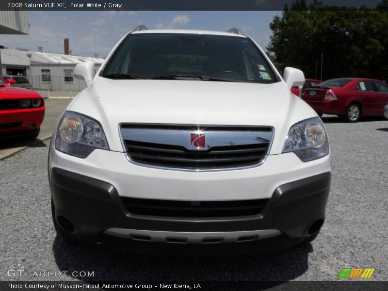 Polar White / Gray 2008 Saturn VUE XE