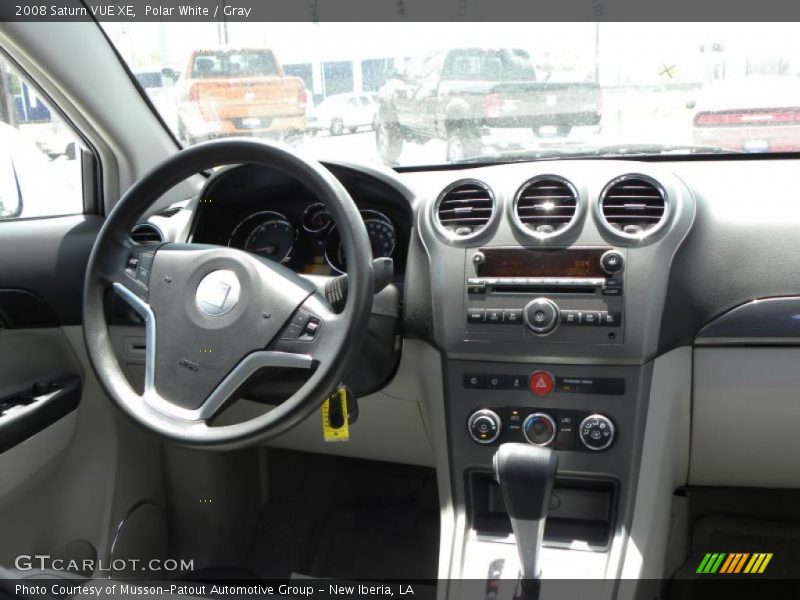 Polar White / Gray 2008 Saturn VUE XE