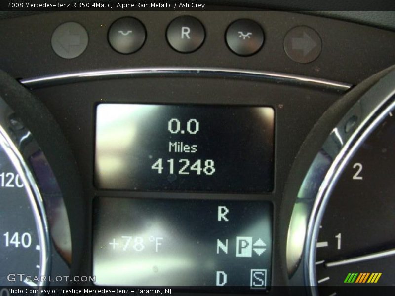 Alpine Rain Metallic / Ash Grey 2008 Mercedes-Benz R 350 4Matic