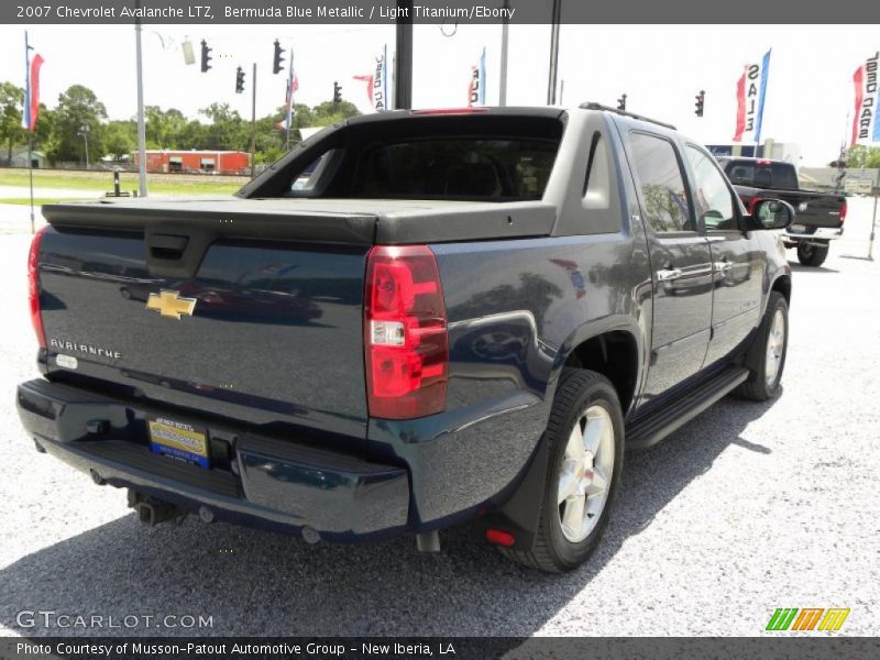 Bermuda Blue Metallic / Light Titanium/Ebony 2007 Chevrolet Avalanche LTZ