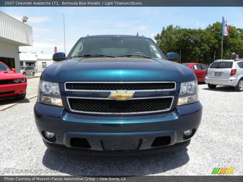 Bermuda Blue Metallic / Light Titanium/Ebony 2007 Chevrolet Avalanche LTZ