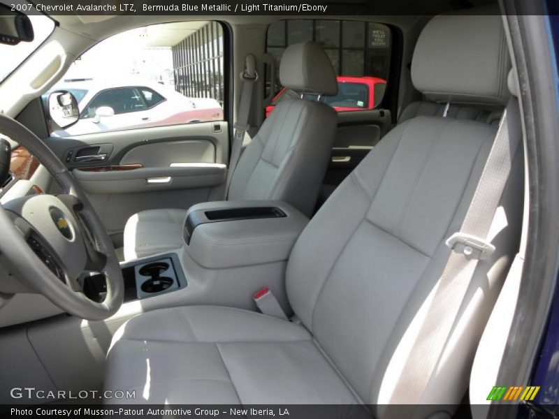Bermuda Blue Metallic / Light Titanium/Ebony 2007 Chevrolet Avalanche LTZ