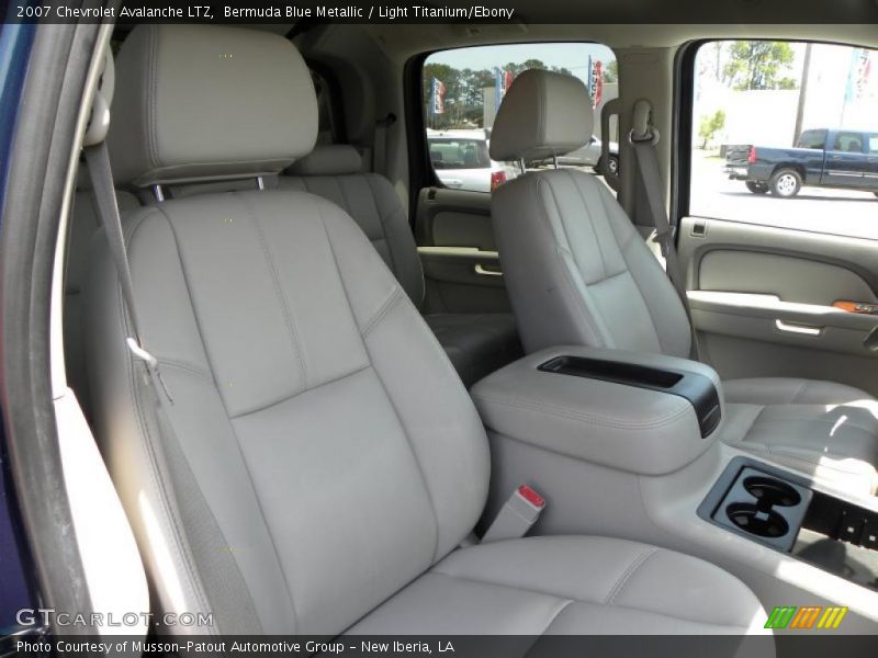 Bermuda Blue Metallic / Light Titanium/Ebony 2007 Chevrolet Avalanche LTZ