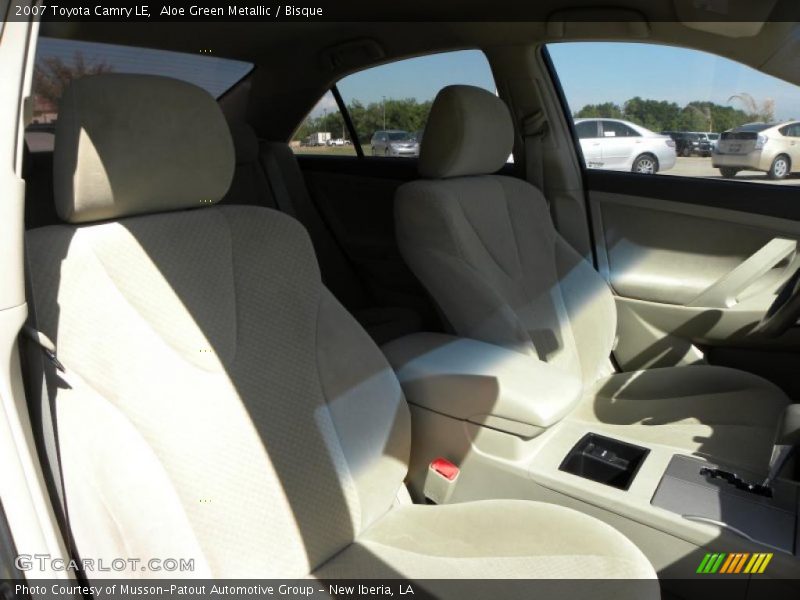 Aloe Green Metallic / Bisque 2007 Toyota Camry LE