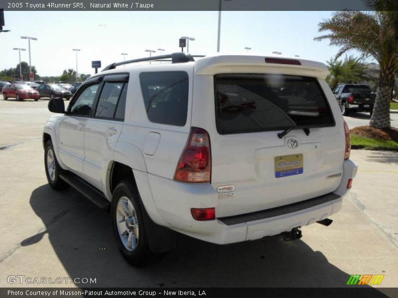Natural White / Taupe 2005 Toyota 4Runner SR5