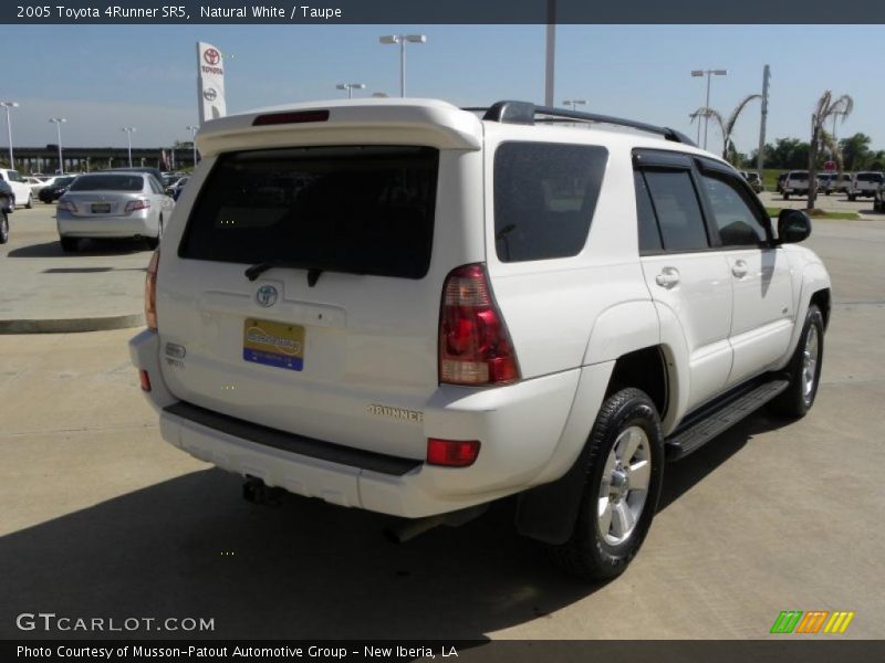 Natural White / Taupe 2005 Toyota 4Runner SR5