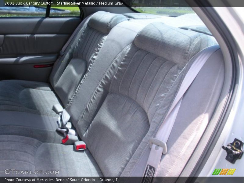 Sterling Silver Metallic / Medium Gray 2001 Buick Century Custom