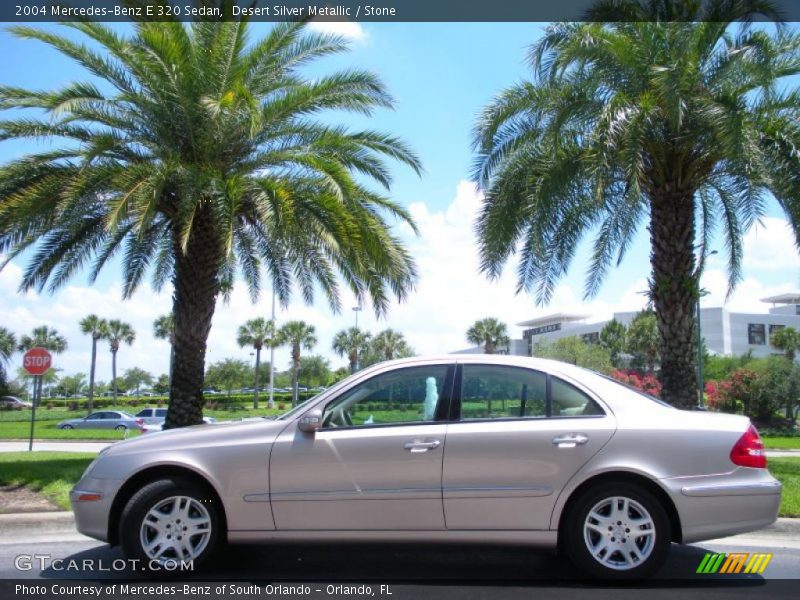 Desert Silver Metallic / Stone 2004 Mercedes-Benz E 320 Sedan