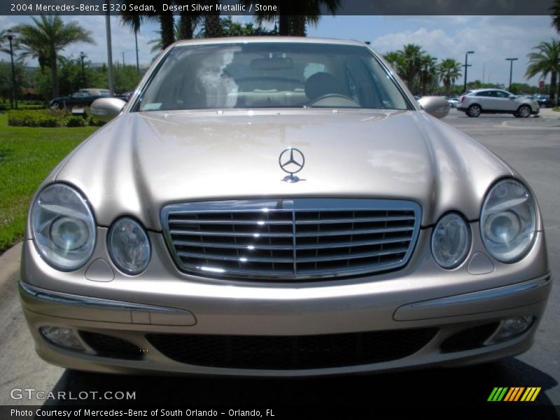 Desert Silver Metallic / Stone 2004 Mercedes-Benz E 320 Sedan