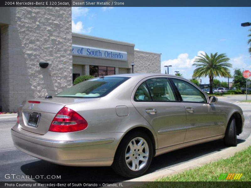 Desert Silver Metallic / Stone 2004 Mercedes-Benz E 320 Sedan