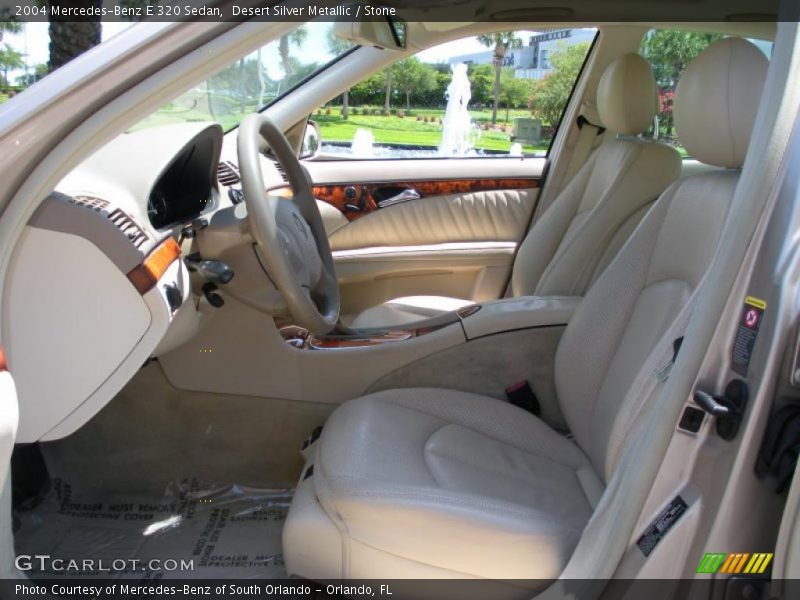 Desert Silver Metallic / Stone 2004 Mercedes-Benz E 320 Sedan