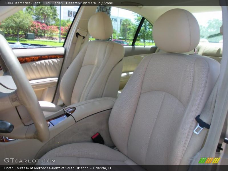 Desert Silver Metallic / Stone 2004 Mercedes-Benz E 320 Sedan