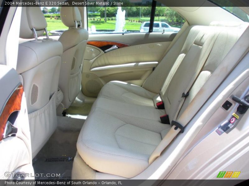 Desert Silver Metallic / Stone 2004 Mercedes-Benz E 320 Sedan
