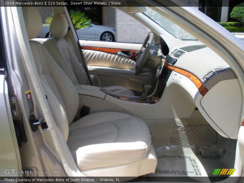 Desert Silver Metallic / Stone 2004 Mercedes-Benz E 320 Sedan