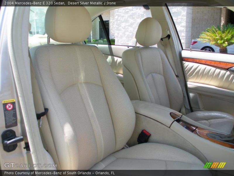 Desert Silver Metallic / Stone 2004 Mercedes-Benz E 320 Sedan